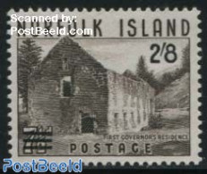 Norfolk Island 1960 2/8Sh On 7.5d, Stamp Out Of Set, Unused (hinged) - Autres & Non Classés