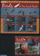 Tuvalu 2015 Birds Of The South Pacific 2 S/s, Mint NH, Nature - Birds - Sonstige & Ohne Zuordnung