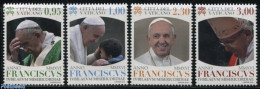 Vatican 2016 Jubilee Of Mercy 4v, Mint NH, Religion - Pope - Religion - Neufs