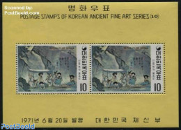 Korea, South 1971 Ancient Art S/s, Mint NH - Korea (Zuid)