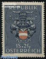 Austria 1949 1s+25g, Stamp Out Of Set, Mint NH, History - Coat Of Arms - Neufs