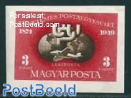 Hungary 1950 75 Years UPU 1v, Imperforated, Unused (hinged), U.P.U. - Nuovi