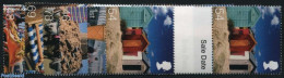 Great Britain 2007 Coast Life 6v, Gutterpairs, Mint NH, Various - Tourism - Ungebraucht