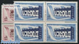 France 1956 Europa 2v, BloCKS OF 4 [+], Mint NH, History - Unused Stamps