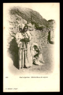 ALGERIE - SAHARA - EDITEUR GEISER CARTE PIONNIERE - SUD-ALGERIEN - HABITATIONS DE NEGRES - Escenas & Tipos