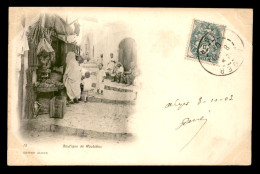 ALGERIE - EDITEUR GEISER CARTE PIONNIERE - BOUTIQUE DE MOUTCHOU - Scènes & Types