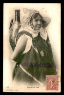 ALGERIE - EDITEUR GEISER CARTE PIONNIERE - FEMME DU SUD - Scenes