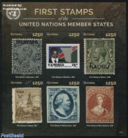 Guyana 2015 First Stamps, M-N 6v M/s, Mint NH, History - Various - Flags - Kings & Queens (Royalty) - Netherlands & Du.. - Familias Reales