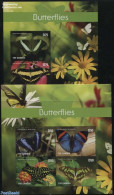 Gambia 2015 Butterflies 2 S/s, Mint NH, Nature - Butterflies - Gambia (...-1964)