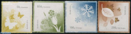 Iceland 2016 SEPAC, Four Seasons 4v S-a, Mint NH, History - Nature - Sepac - Butterflies - Flowers & Plants - Nuevos