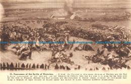 R104264 11. Panorama Of The Battle Of Waterloo. P. I. B - Monde