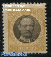 Danish West Indies 1907 50B, Stamp Out Of Set, Mint NH - Denmark (West Indies)