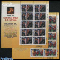 Guernsey 1998 Europa 2 M/ss, Mint NH, History - Various - Europa (cept) - World War II - Folklore - WO2