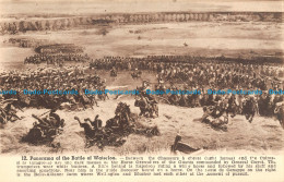 R104265 12. Panorama Of The Battle Of Waterloo. P. I. B. 1912 - Monde