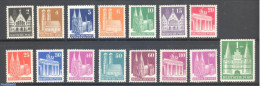 Germany, Federal Republic 1948 Definitives, Narrow Perf. (+- 14) 15v, Mint NH - Andere & Zonder Classificatie