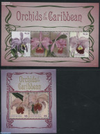 Grenada Grenadines 2014 Orchids Of The Caribbean 2 S/s, Mint NH, Nature - Flowers & Plants - Orchids - Grenada (1974-...)