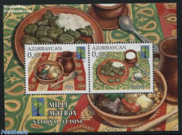 Azerbaijan 2016 RCC, National Cuisine S/s, Mint NH, Health - Food & Drink - Food