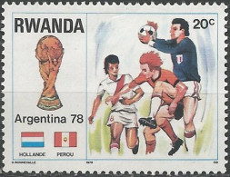 RWANDA N° 842 NEUF Sans Gomme - Unused Stamps