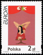 Poland 2002 Fi 3822 Mi 3972 Europe - Circus - Ungebraucht