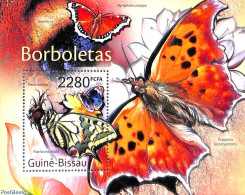 Guinea Bissau 2011 Butterflies S/s, Mint NH, Nature - Butterflies - Guinée-Bissau