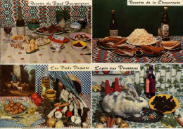 4 C.P. Editions LYNA - Recettes Régionales N° 14, N° 39, N° 72 Et N° 85 - FJ - Recipes (cooking)