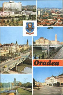 72235258 Oradea Denkmal Gebaeude Bruecke Strassenbahn  Oradea - Rumänien