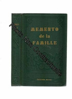 Memento De La Vie De Famille Conseils Pratiques Pour La Conduite Du Ménage Et Manuel Pour La Cuisine Bourgeoise - Altri & Non Classificati