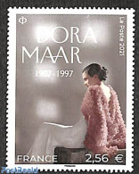 France 2021 Dora Maar 1v, Mint NH - Nuevos