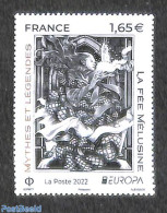 France 2022 Europa, Myths & Legends 1v, Mint NH, History - Europa (cept) - Art - Fairytales - Neufs