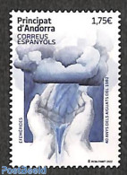 Andorra, Spanish Post 2022 Innondation Of 1982 1v, Mint NH, History - Nature - Water, Dams & Falls - Disasters - Ungebraucht