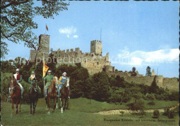 72235124 Loerrach Burgruine Roetteln Mit Historischer Reitergruppe Loerrach - Loerrach