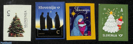 Slovenia 2023 Christmas/New Year 4v S-a, Mint NH, Religion - Various - Christmas - New Year - Navidad