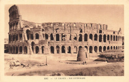 ITALIE - Roma - Le Colisée - Vue Extérieure - Animé - Carte Postale Ancienne - Colosseum