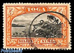 Tonga 1897 5sh, Used, Used Or CTO - Altri & Non Classificati