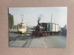 1981 Goederentrein - Train Marchandise MSTB - MIVB Tram 58 - STIB Ligne 58 - Bruxelles/Haren  / CREA / Museum, Vilvoorde - Trains