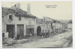 CREVIC EN RUINES LA GUERRE DE 1914 - Sonstige & Ohne Zuordnung