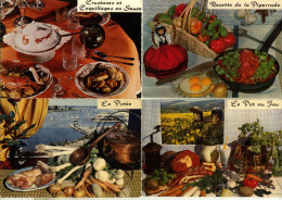 4 C.P. Editions LYNA - Recettes Régionales N° 21, N° 25, N° 107 Et N° 141 - FO - Recipes (cooking)