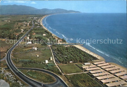 72234449 Terracina Costa Azzurra Via Flacco Fliegeraufnahme Terracina - Altri & Non Classificati