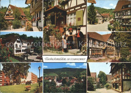 72234445 Sasbachwalden Orts Und Teilansichten Trachten Fachwerkhaeuser Sasbachwa - Autres & Non Classés