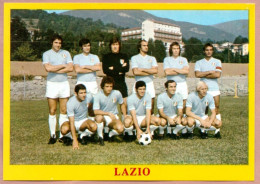 Foglietto Calcio Lazio Formazione 1975 - Fútbol