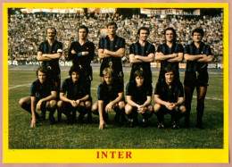 Foglietto Calcio Inter Formazione 1975 - Fussball