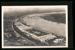 AK Düsseldorf, Grosse Ausstellung Gesolei 1926, Hauptfestplatz, Luftbild  - Exhibitions