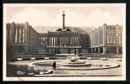 AK Köln, Pressa-Ausstellung 1928, Messehof Mit Brunnen  - Expositions