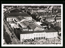 AK Basel, Schweizer Mustermesse 1945, Ausstellungshalle  - Ausstellungen