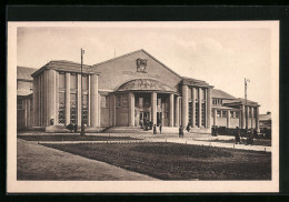 AK Leipzig, Weltausstellung Für Buchgewerbe Und Graphik 1914, Sonderausstellung Der Kaufmann  - Exhibitions