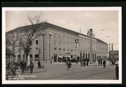 AK Basel, Schweizer Mustermesse 1930, Ausstellungspalast  - Ausstellungen