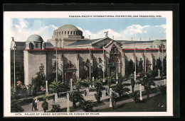 AK San Francisco, Panama-Pacific International Expostion 1915, Palace Of Varied Industries, On Avenue Of Palms  - Exhibitions