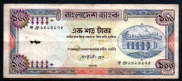 509-Bangladesh 100 Taka 1977 Usé - Bangladesch