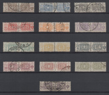 Regno 1914 - Pacchi Nodo Savoia - Serie Completa - Usati - (vedi Descrizione) - Postal Parcels