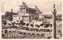 ITALIE - Roma - Vue Sur Le Monument à Victor Emanuel II Et Forum Trajan - Carte Postale Ancienne - Autres Monuments, édifices